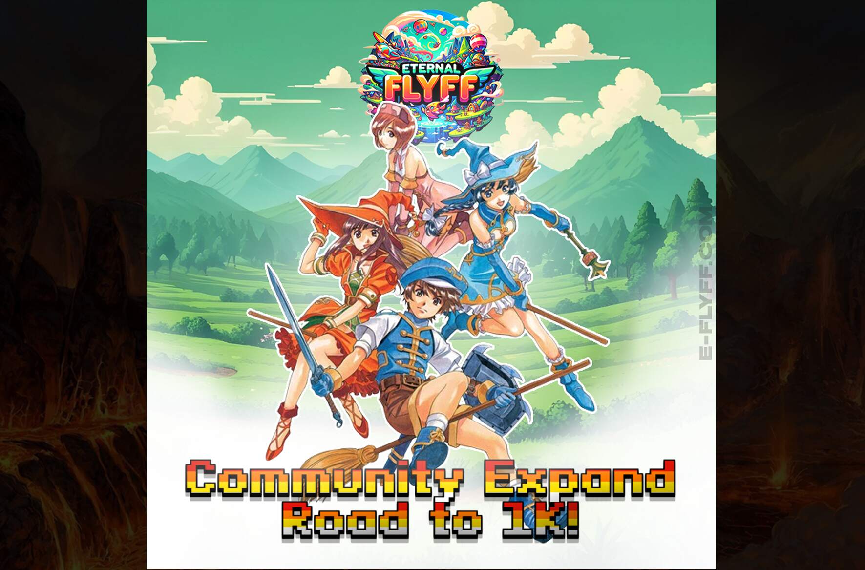 Eternal Flyff Presents: Community Expand - Road to 1K Discord Members!